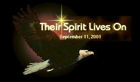 God Bless America.  The Spirit lives on eagle graphic.