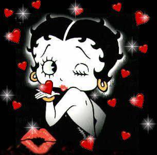 If Nobody Smiled...Smiles,Hugs, and Kisses For You From Betty Boop and ...