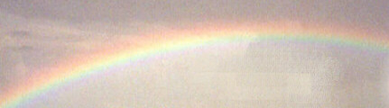 The rainbow is God's promise